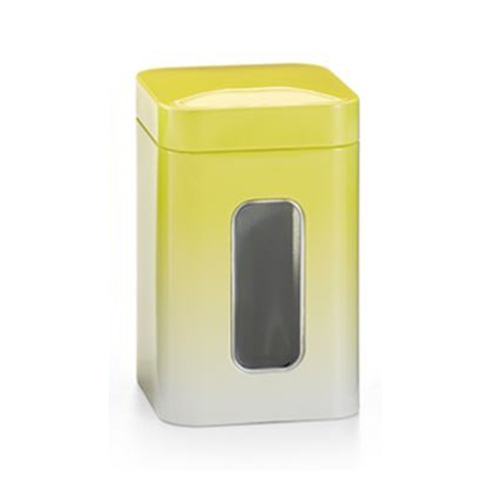 Boite jaune avec fenêtre Boite jaune avec fenêtre